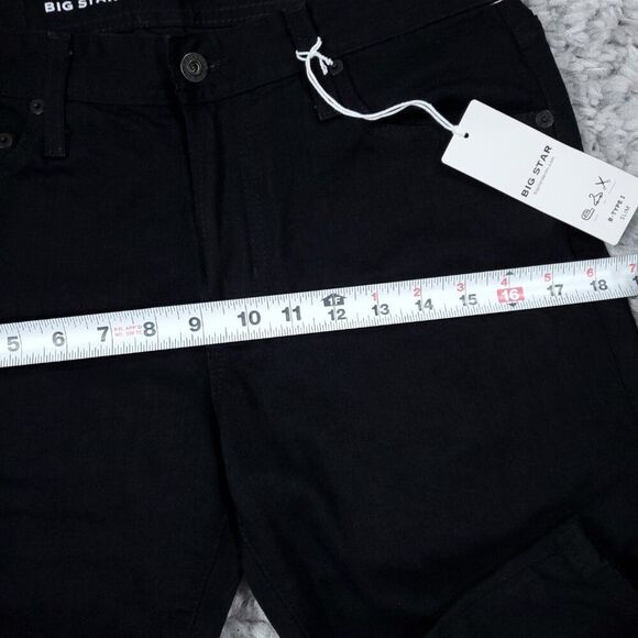 Big Star B-Type I Slim Fit Denim Jeans Black Stretch Men's Size 30 x 31 30x31 - Picture 8 of 10